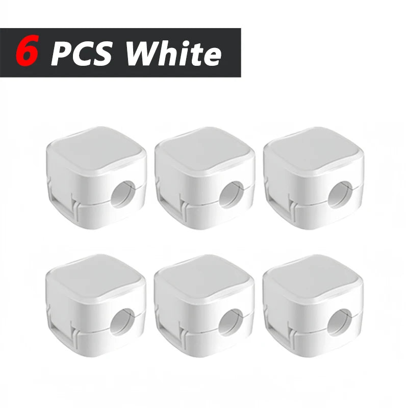 MagGrip.
Organizador magnético para cables/ Escritorio, Hogar, Oficina o Coche