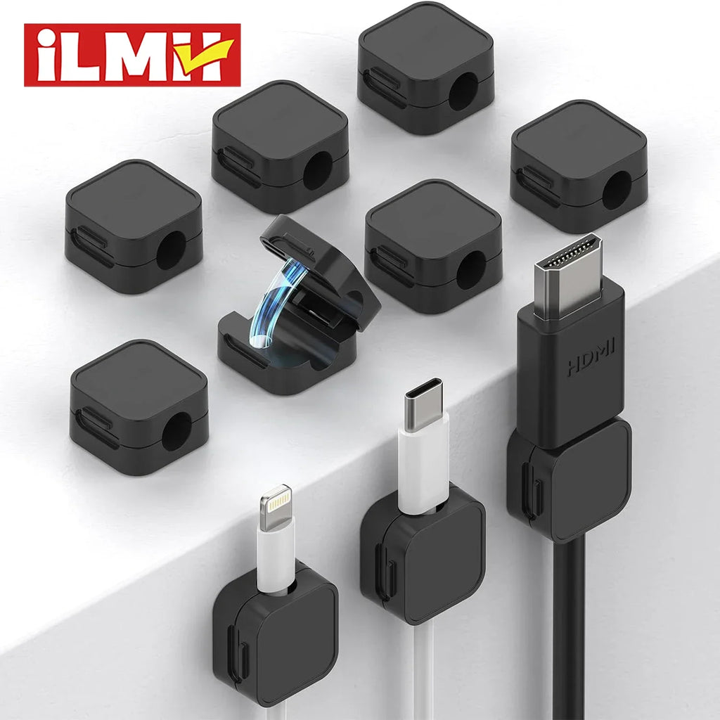 MagGrip.
Organizador magnético para cables/ Escritorio, Hogar, Oficina o Coche